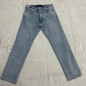 29/30 Abercrombie Vintage Stretch 90’s Straight Distressed